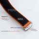 Perfect Replica Omega Seamaster Black And Orange Gummy Strap 45mm Watch (3)_th.jpg